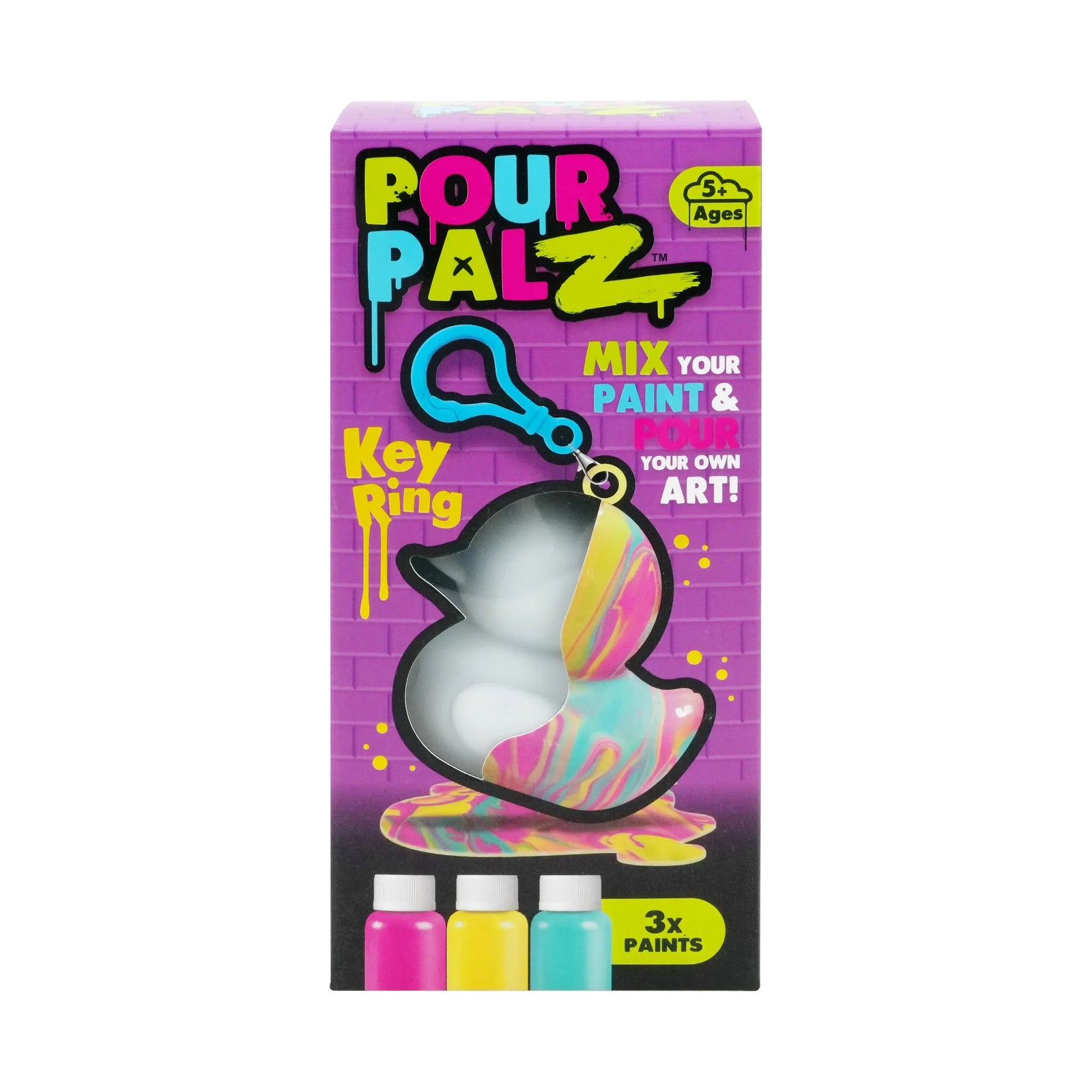 Pour Palz Duck Keyrings