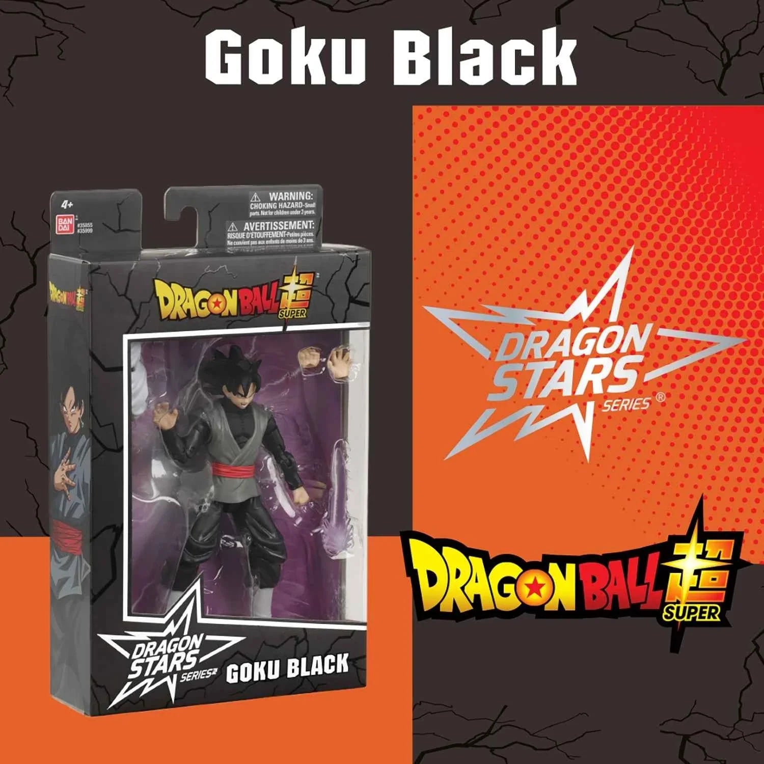 DRAGONBALL STARS GOKU BLACK 6.5