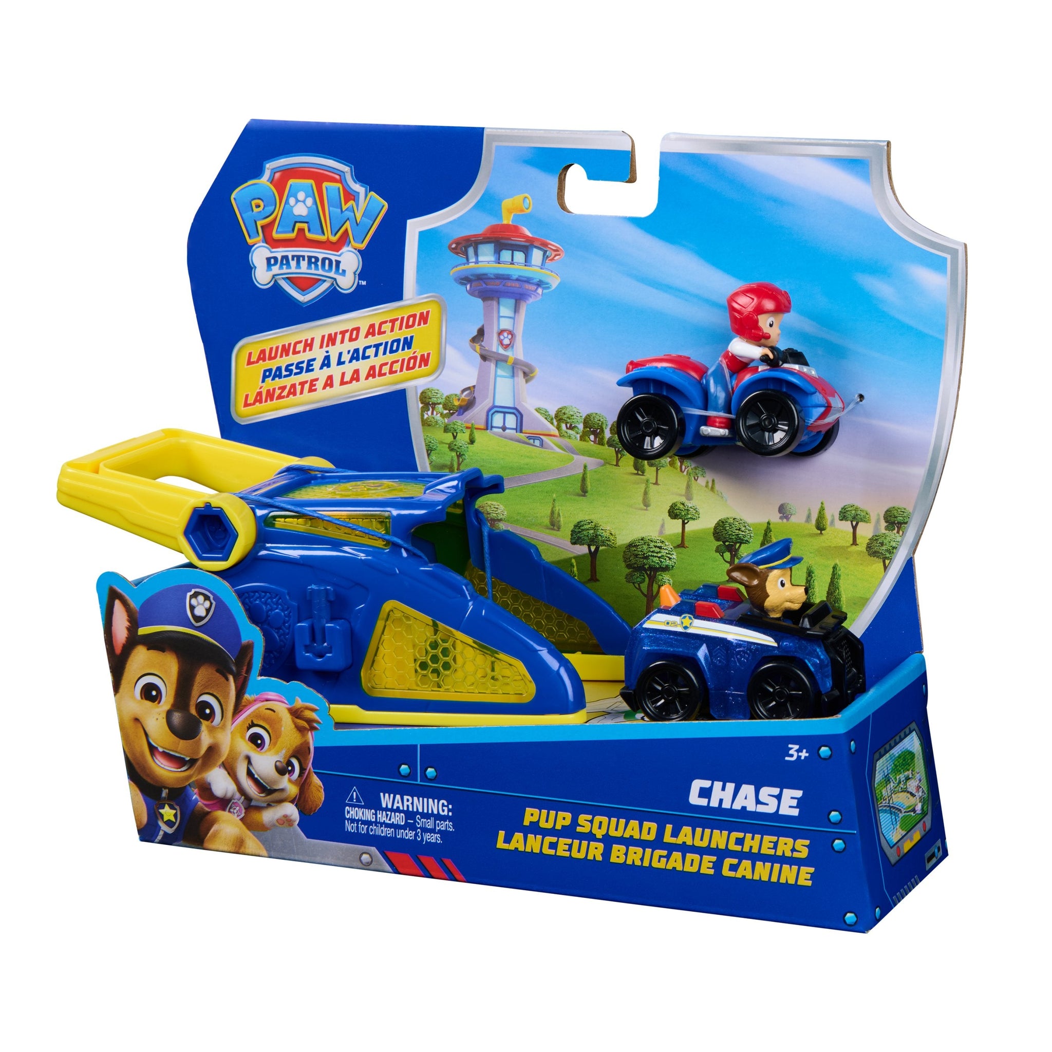 Paw Patrol Pup Squad Vehicle Lanchr Asst