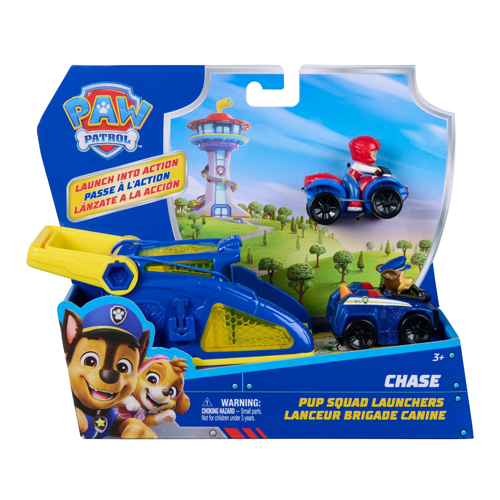 Paw Patrol Pup Squad Vehicle Lanchr Asst