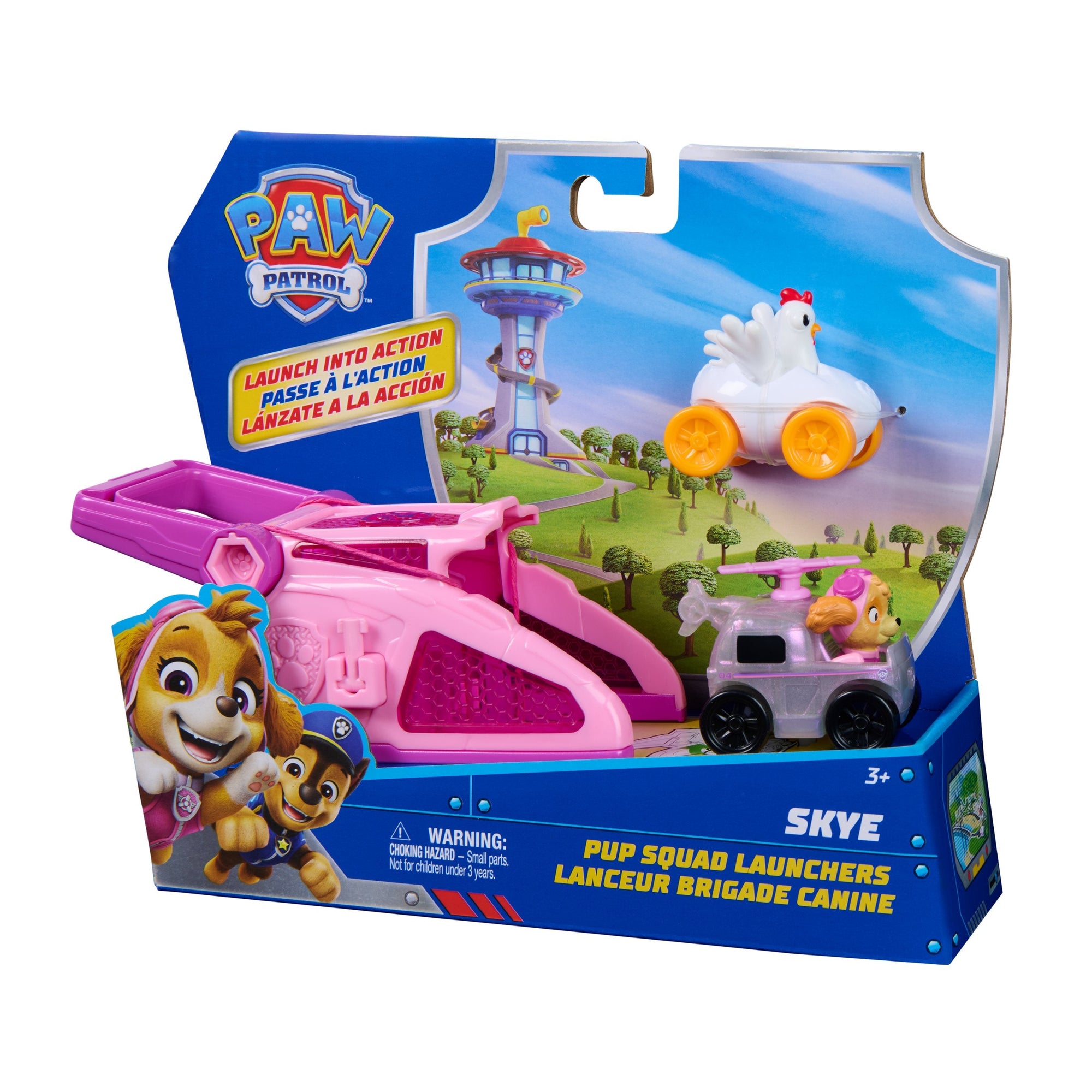 Paw Patrol Pup Squad Vehicle Lanchr Asst