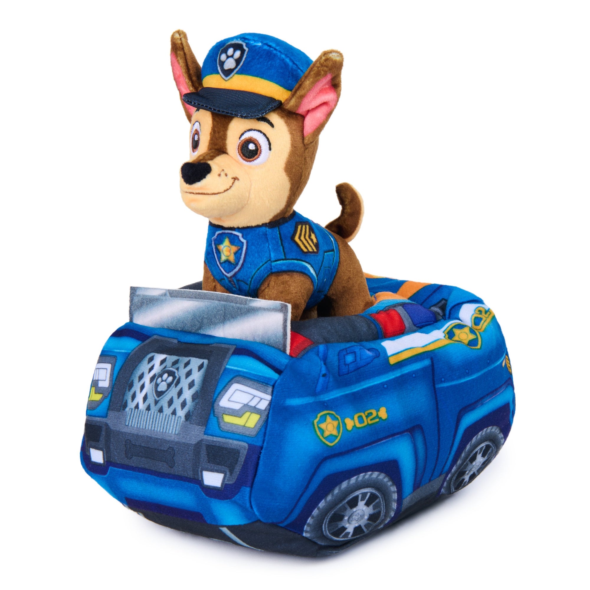 Paw Patrol Plush 2 In 1 Vehicle Chase