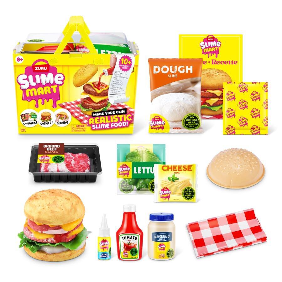 Slime Mart Small Shopping Basket – Burger (Series 1)