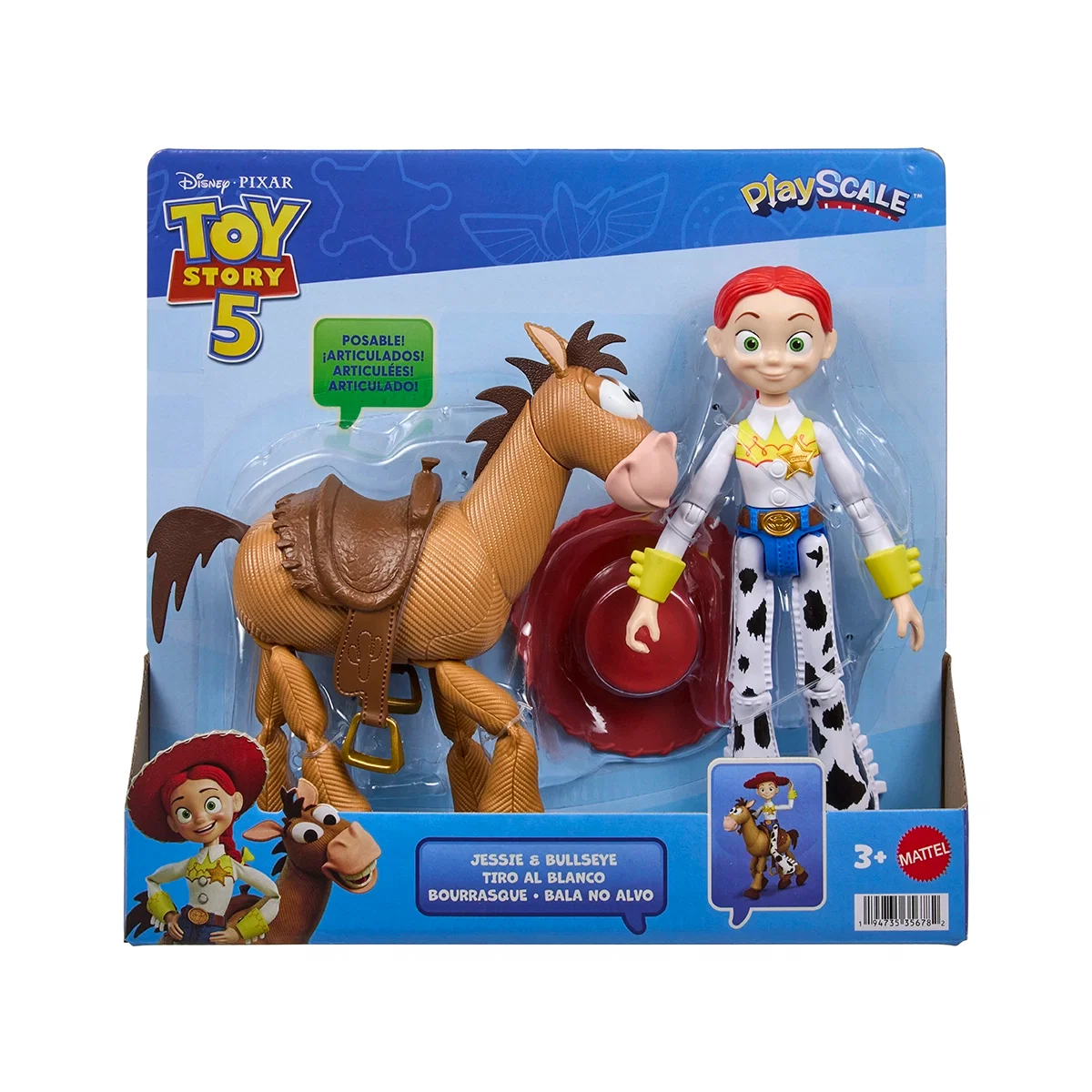 Disney and Pixar Toy Story 5 Core Scale 2pk Jessie / Bullseye
