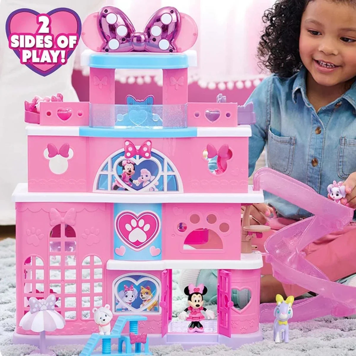 Disney Minnie Mouse Pet Hotel Playset