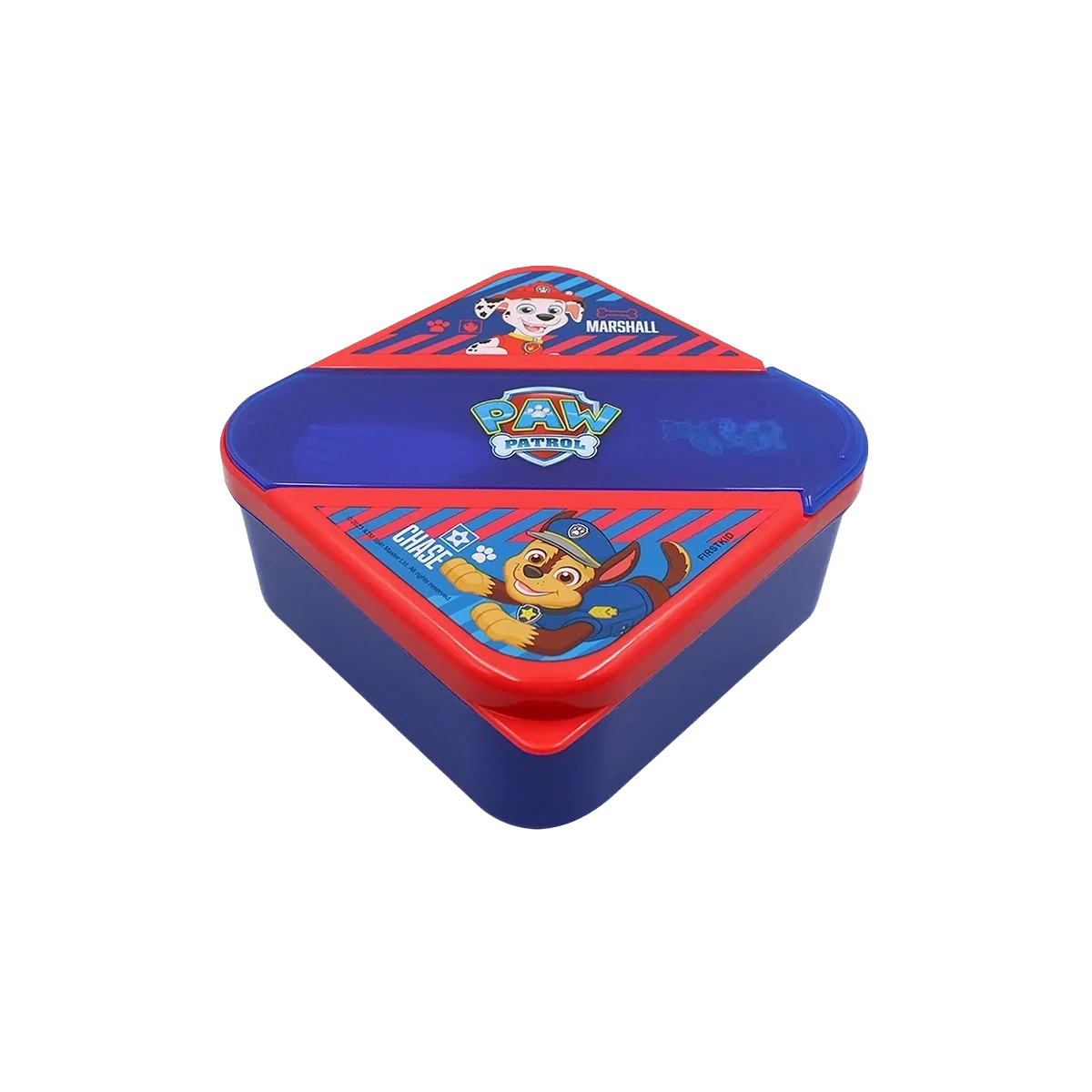 Paw Patrol Lunch Box With Cutlery