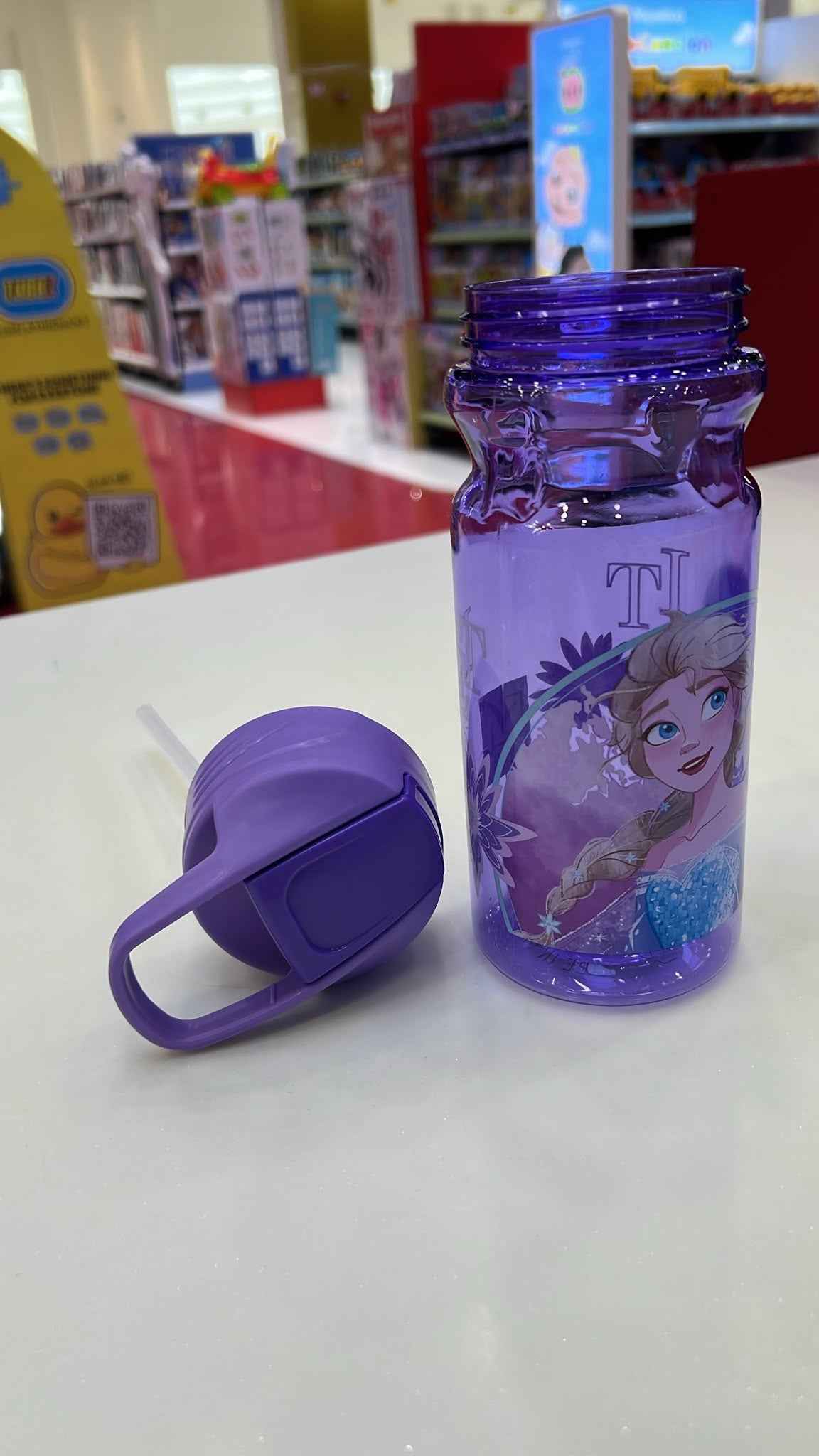 Frozen Square Water Bottle