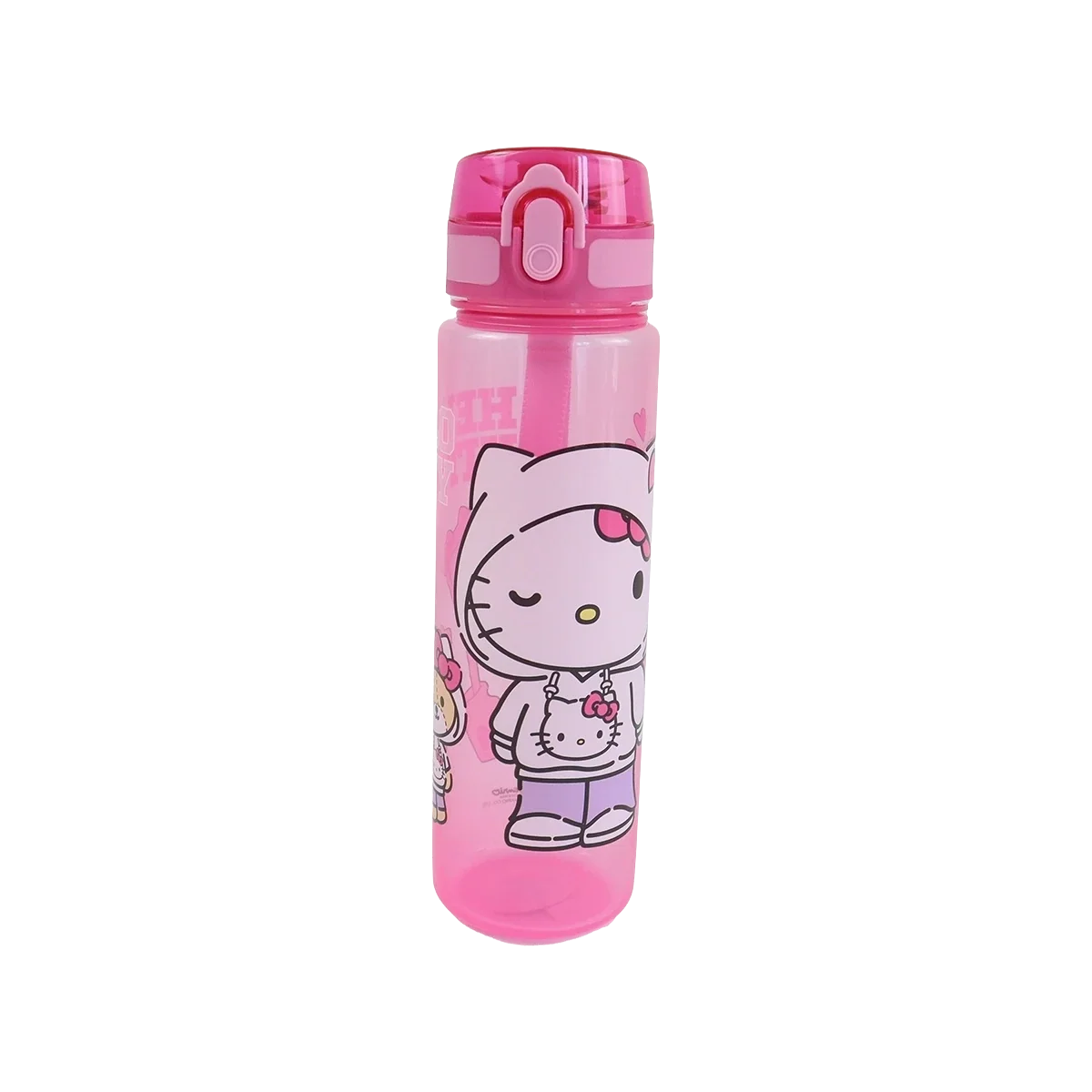 Hello Kitty Water Bottle 600Ml With Lock