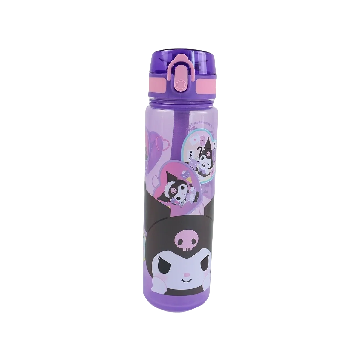 Kuromi Water Bottle 600Ml With Lock