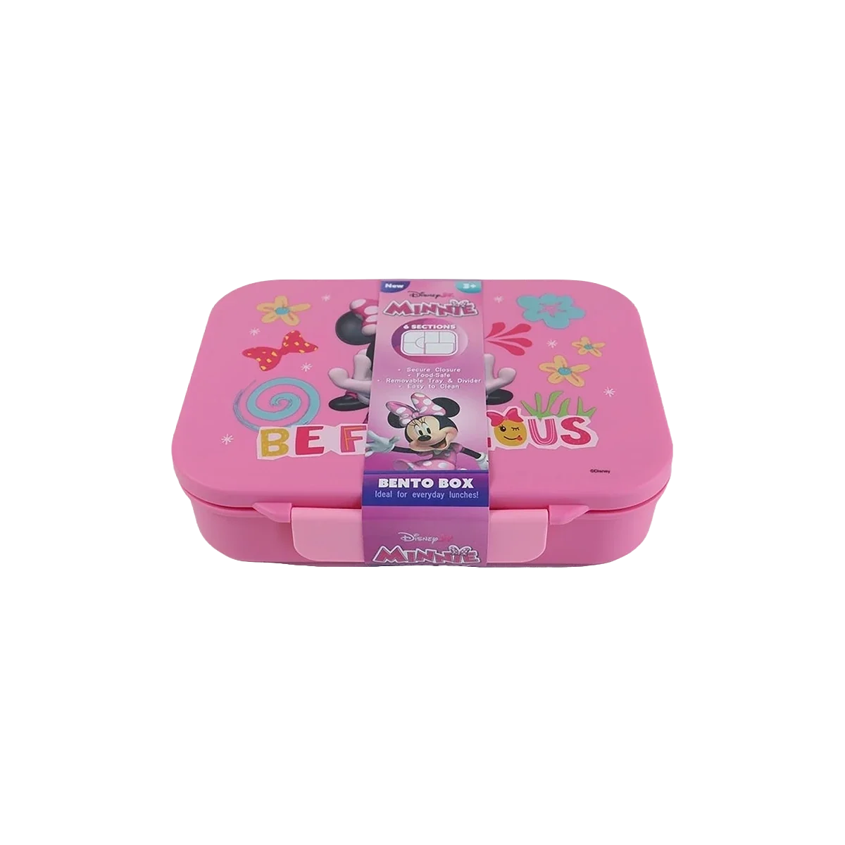 Minnie Mouse Lunch Bento Box - 6 Dividers 1100Ml