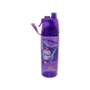 Kuromi Transparent Water Bottle 600 Ml With Spray Water