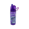 Stitch Transparent Water Bottle 600 Ml With Spray Water