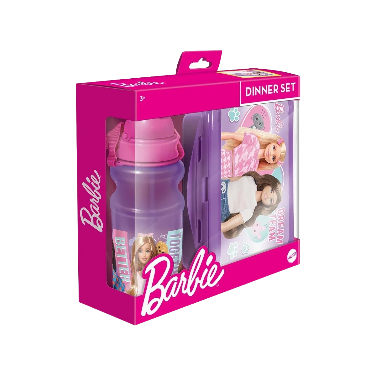 Barbie Dinner Set In Pvc Box