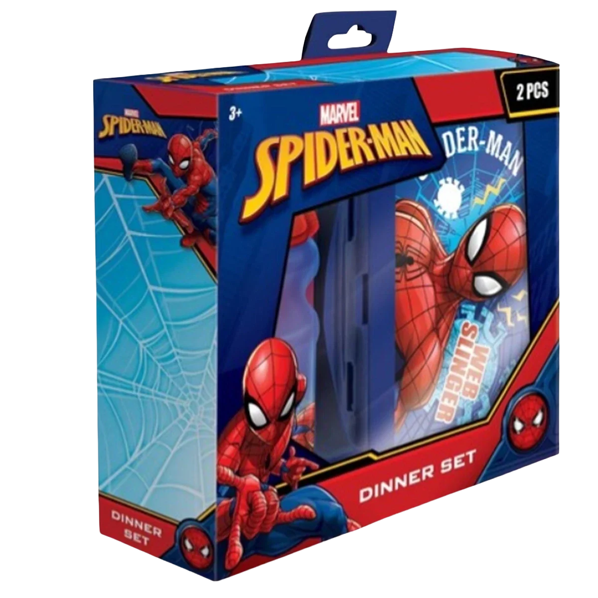 Spider-Man Dinner Set In Pvc Box