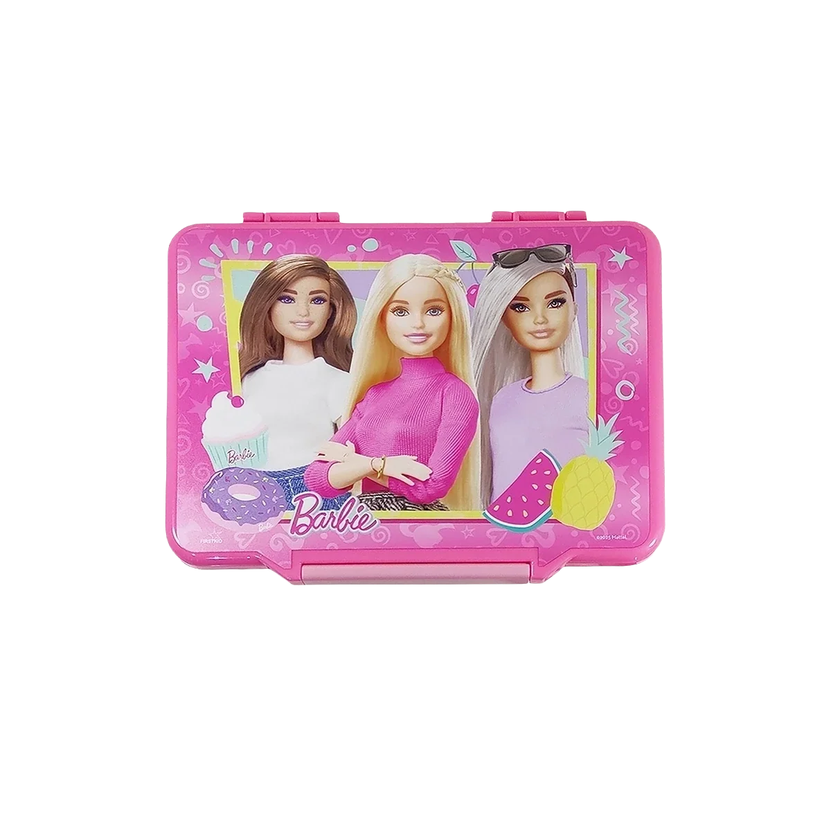 Barbie Bento Lunch Box W/Calutry