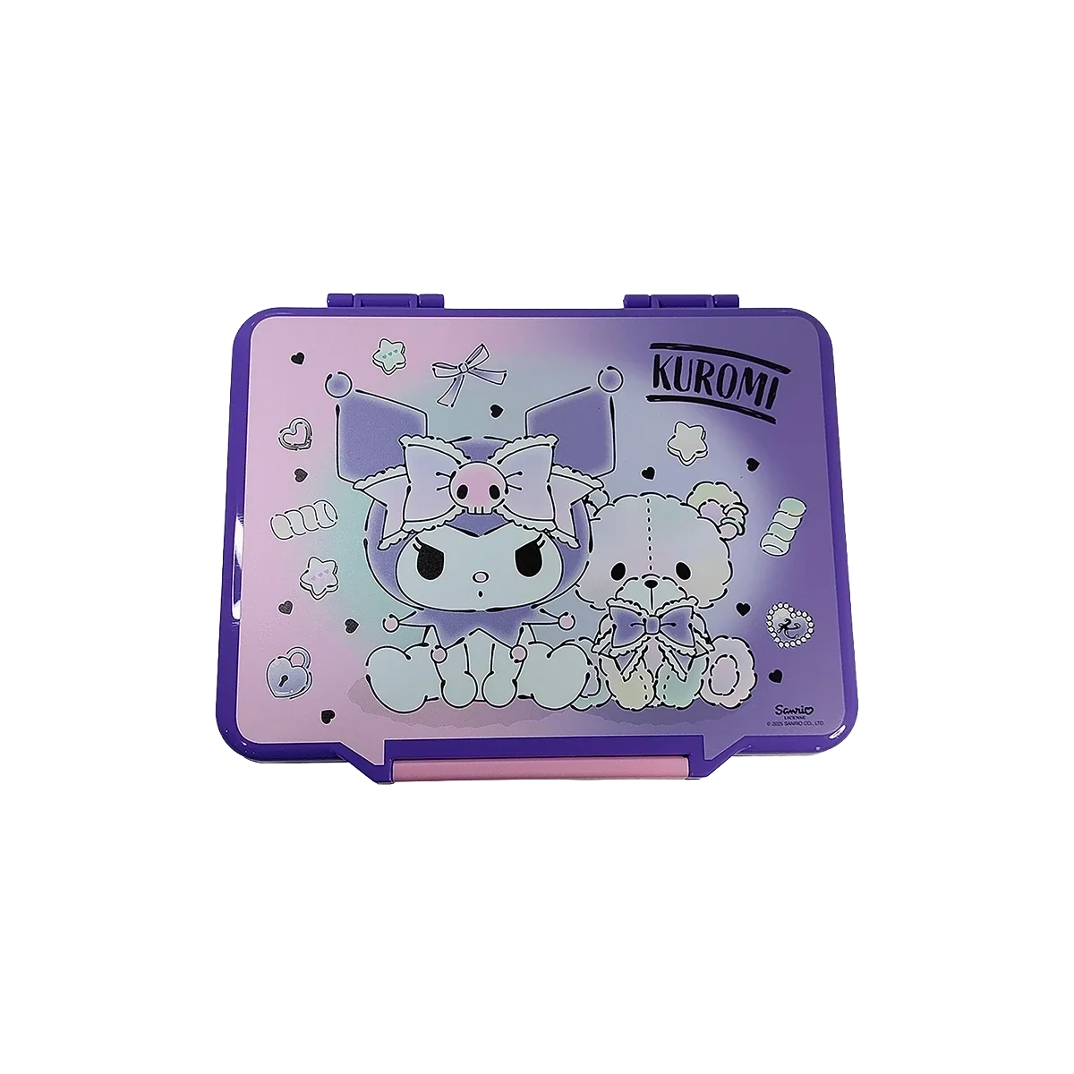 Kuromi Bento Lunch Box W/Calutry