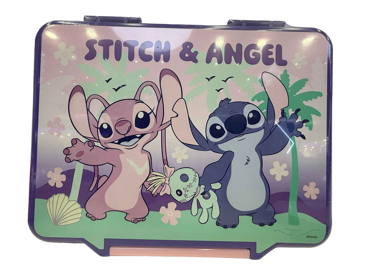 Stitch Bento Lunch Box  W/Calutry