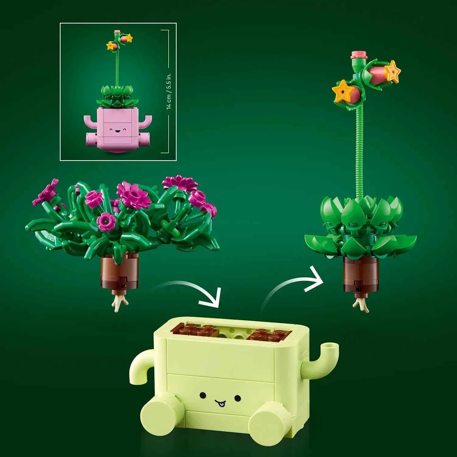 Lego Botanicals 11506 Rocking Plants 9+