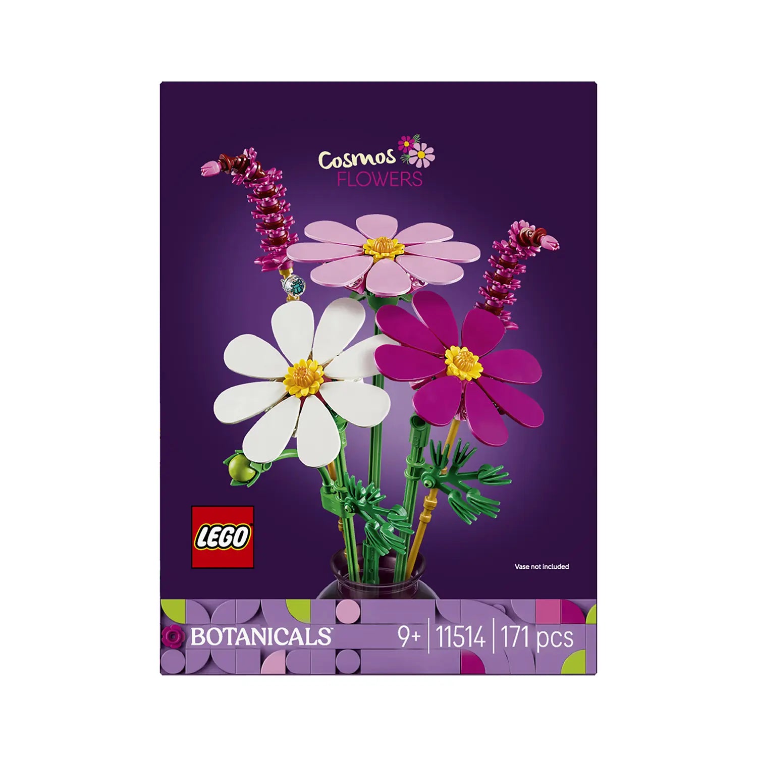 Lego Botanicals 11514 Cosmos Flowers 9+