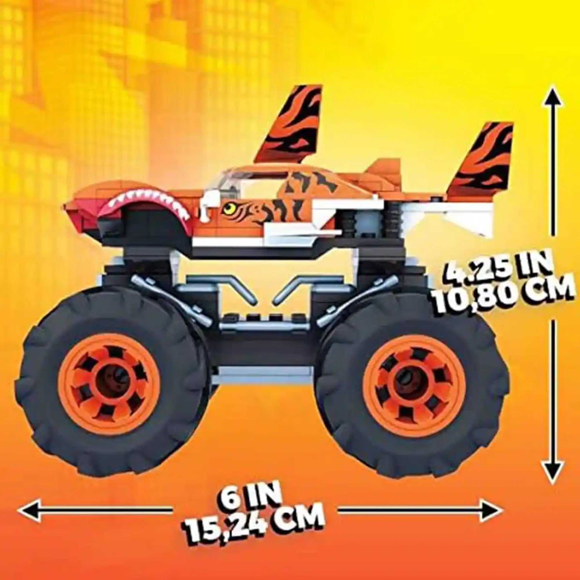 MEGA Tiger Shark Monster Truck