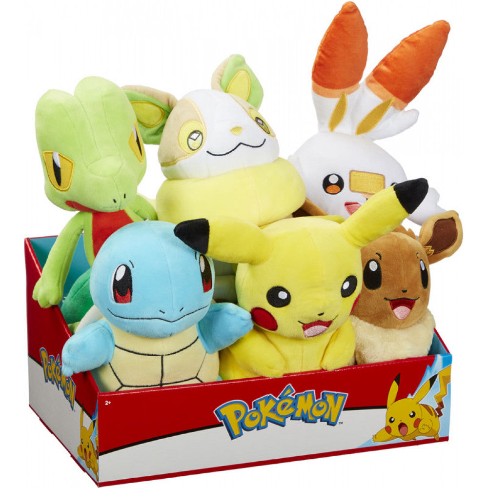 POKEMON PLUSH ASST 8IN CDU6 WOC
