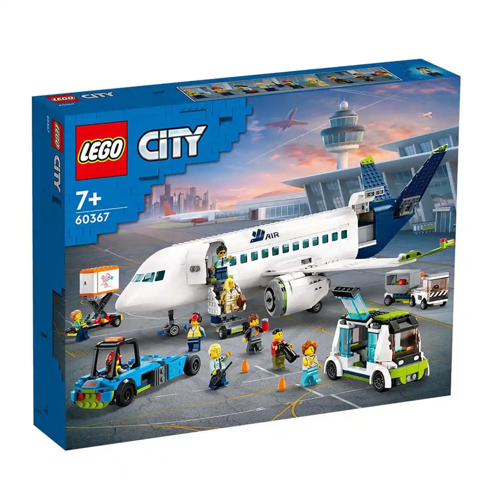 LEGOÃÂ® City Passenger Aeroplane 60367 Building Toy Set (930 Pieces)