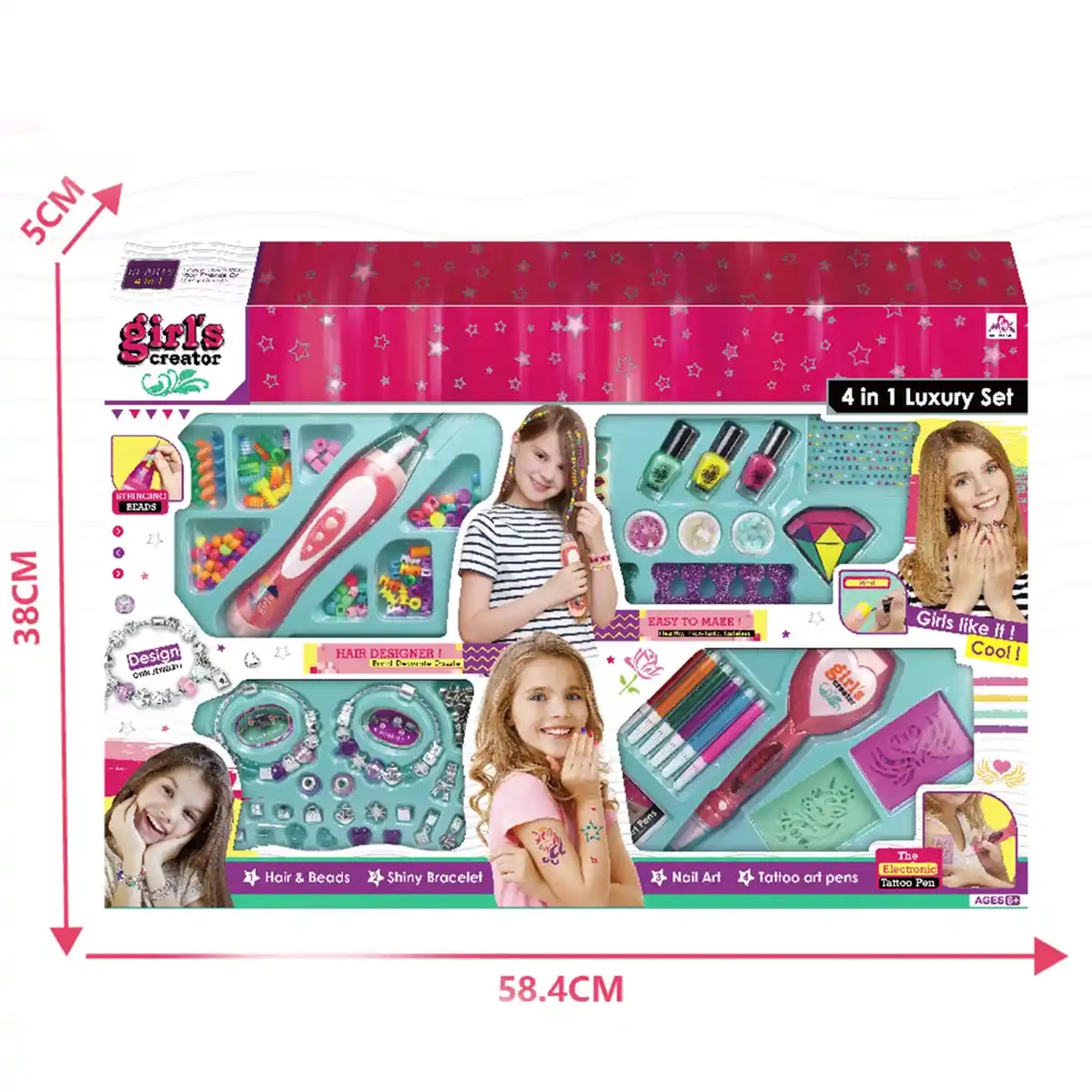 4-IN-1 DIY SET 6YRS+