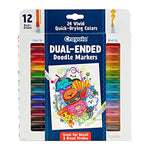 12 Ct Dual-Ended Doodle Markers