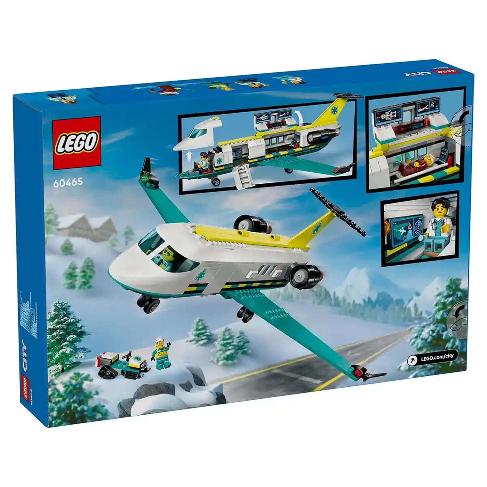 LEGO CITY 60465 Emergency Air Ambulance Airp.. V29