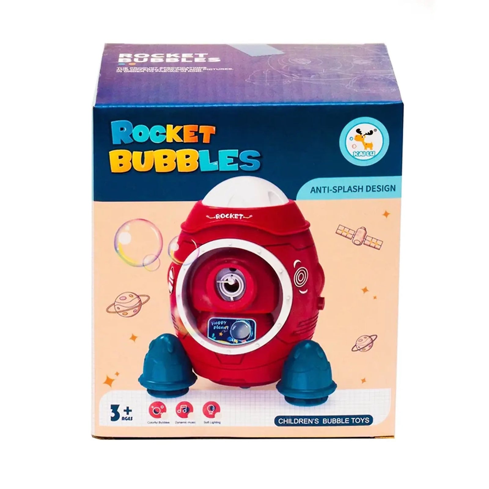 B/O ROCKET BUBBLE MACHINE