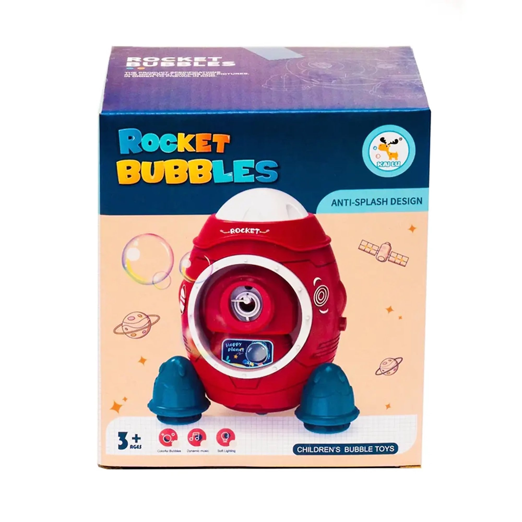 B/O ROCKET BUBBLE MACHINE
