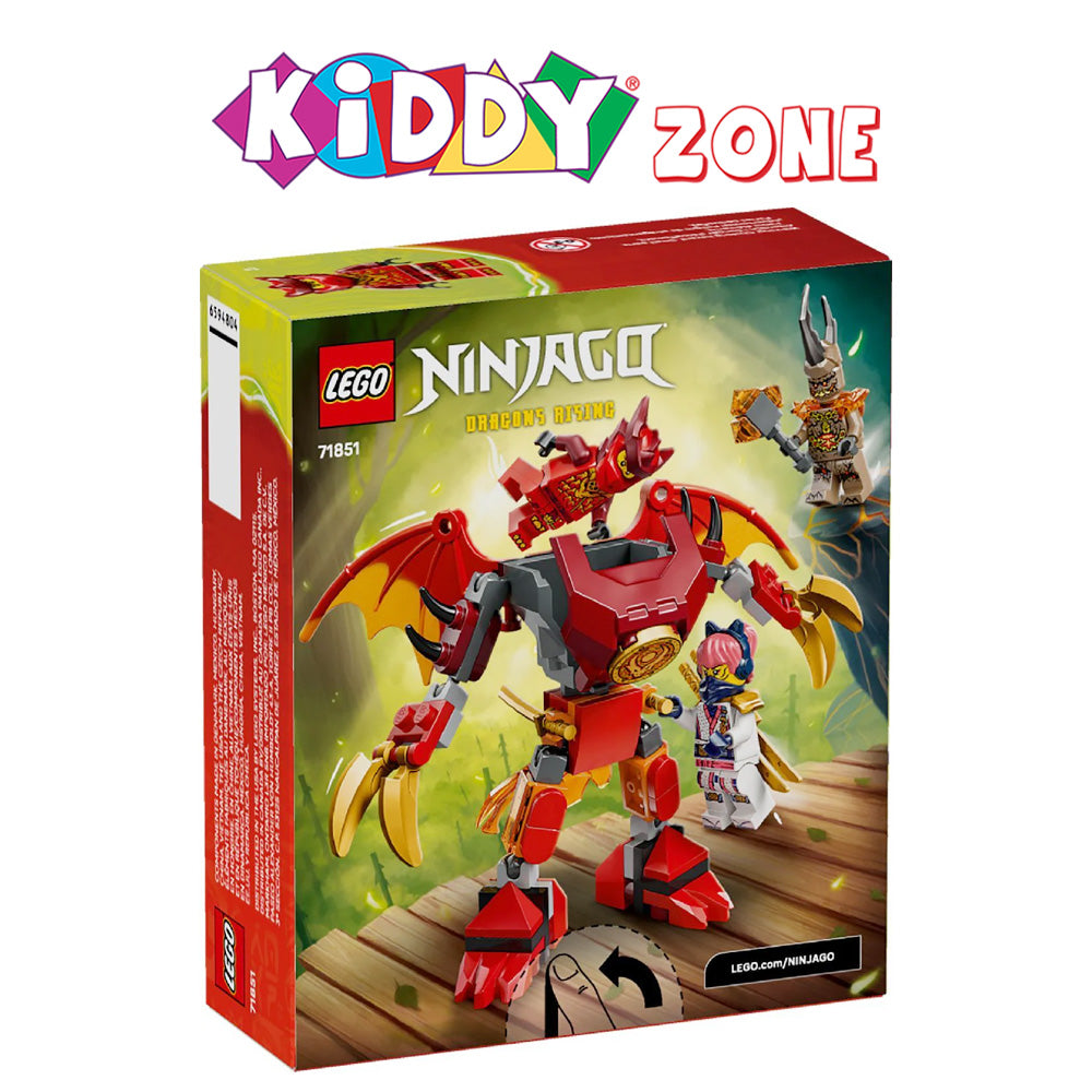 LEGOÃÂ® NINJAGOÃÂ® KaiÃ¢ÂÂs Dragon Mech Battle Pack, Mech Toy 71851