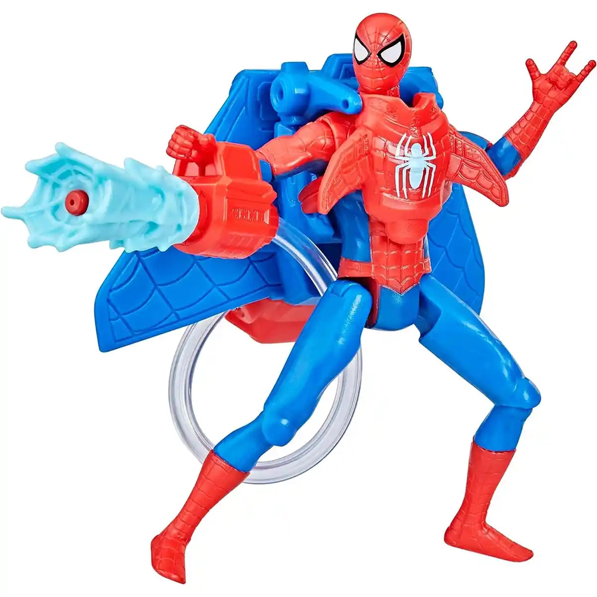 4 Inch Deluxe Water Webs - Classic Spiderman