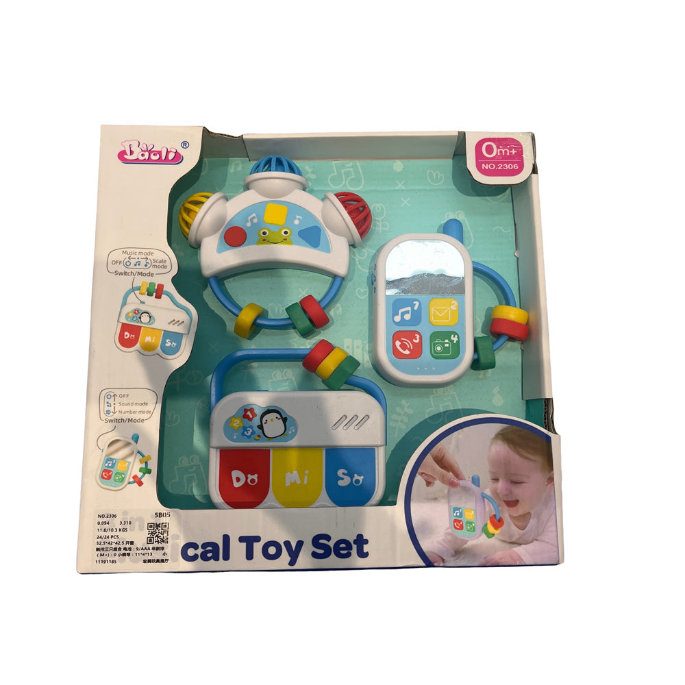 BAOLI 3 in 1 Baby Musical Set 0M+