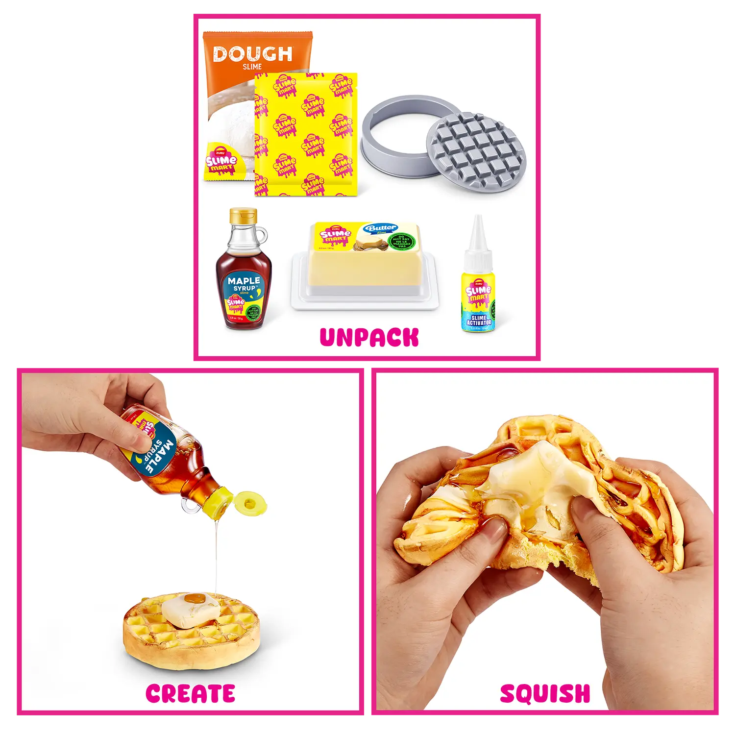 Slime Mart Small Shopping Bag – Waffles (Series 1)