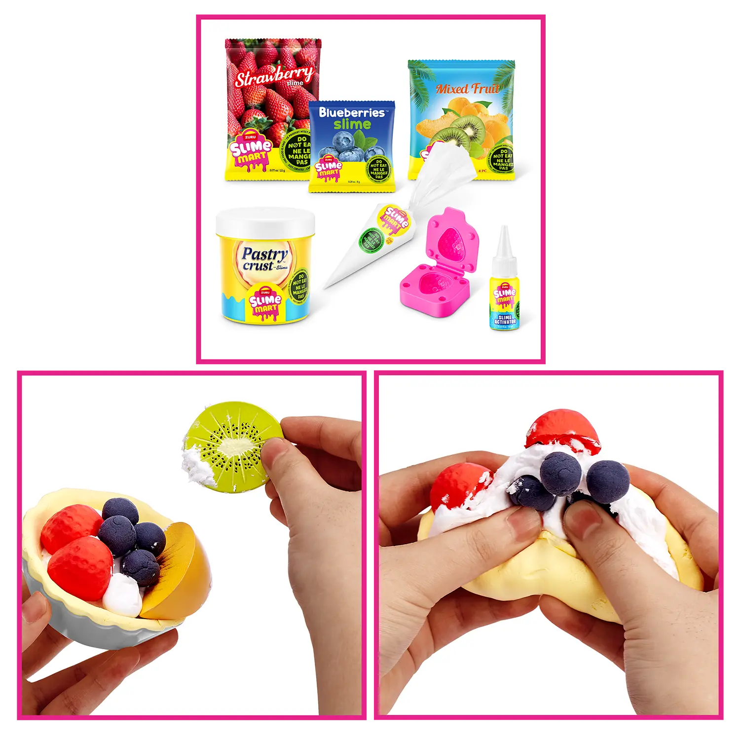 Slime Mart Small Shopping Bag – Fruit Tart (Series 1)