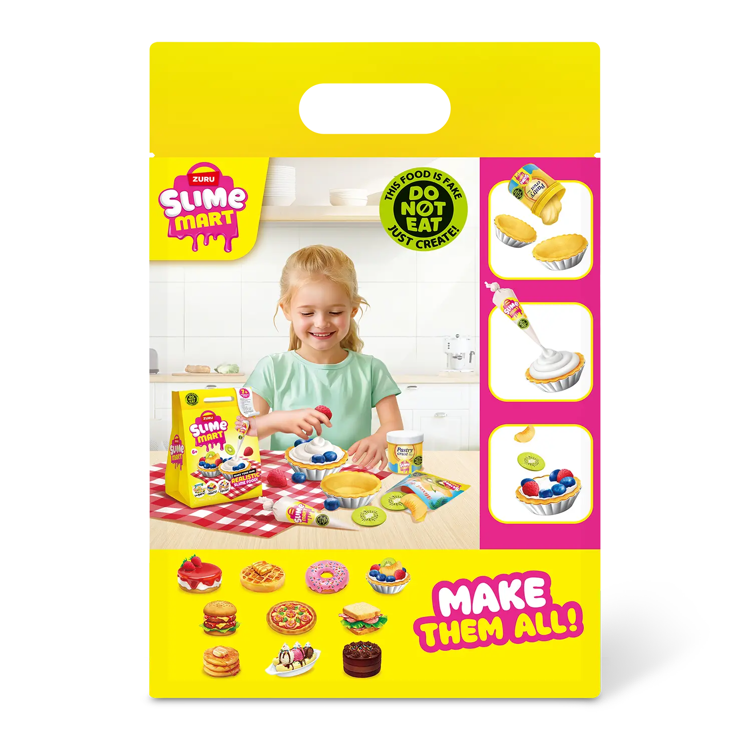 Slime Mart Small Shopping Bag – Fruit Tart (Series 1)