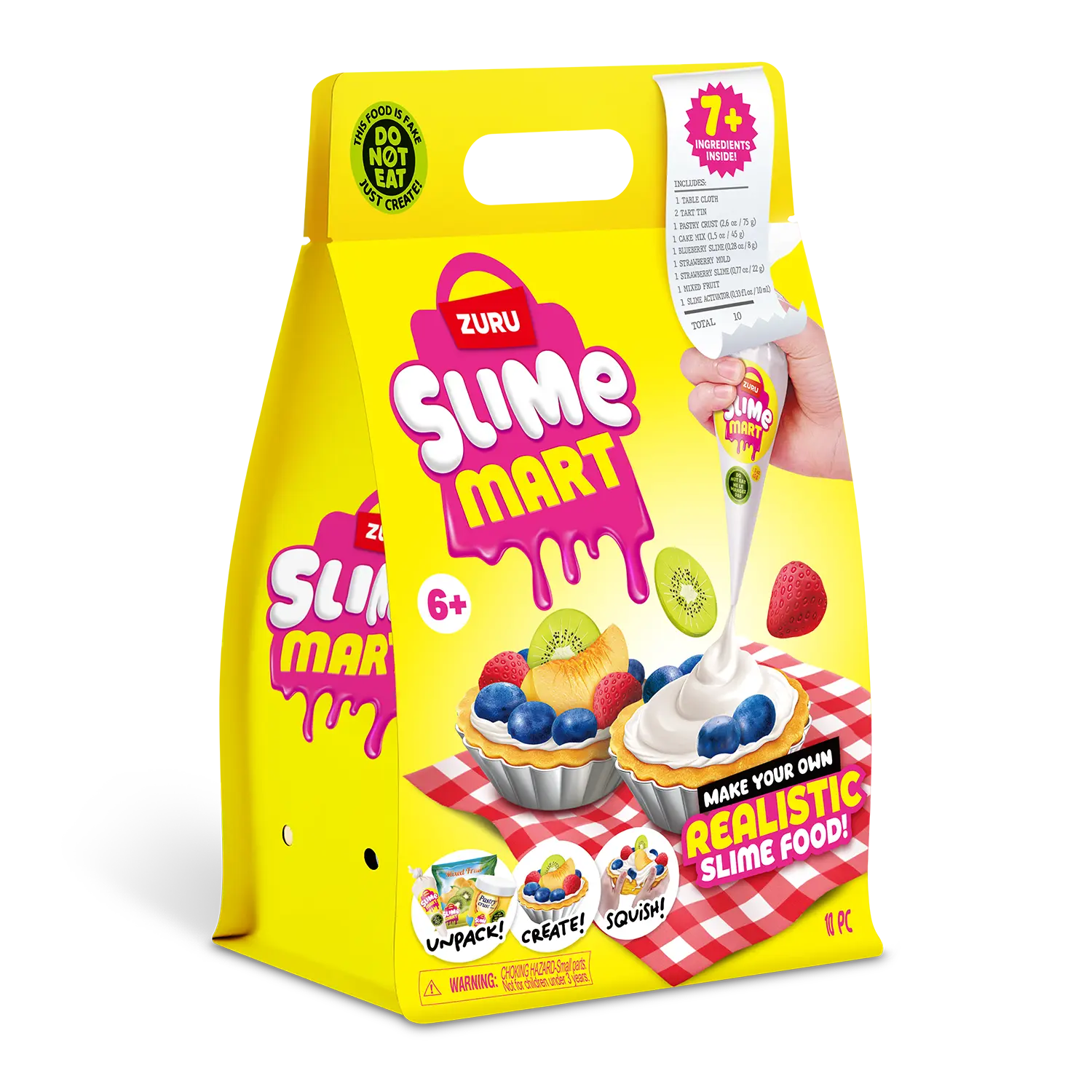 Slime Mart Small Shopping Bag – Fruit Tart (Series 1)