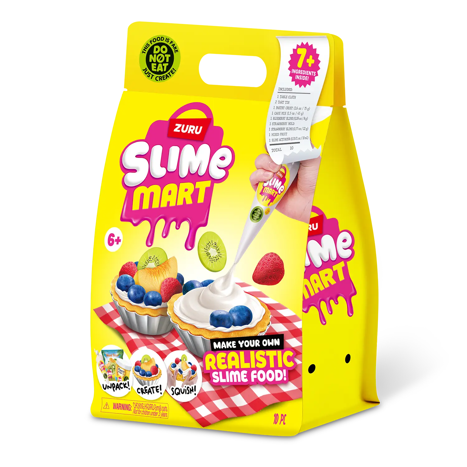 Slime Mart Small Shopping Bag – Fruit Tart (Series 1)