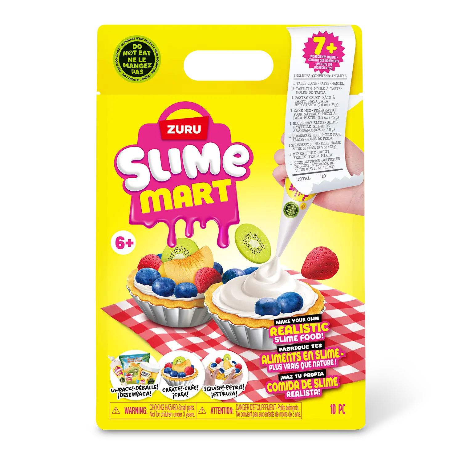 Slime Mart Small Shopping Bag – Fruit Tart (Series 1)