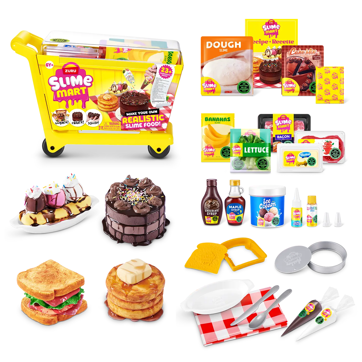 Slime Mart Shopping Cart – Shopping Cart Playset (Series 1)