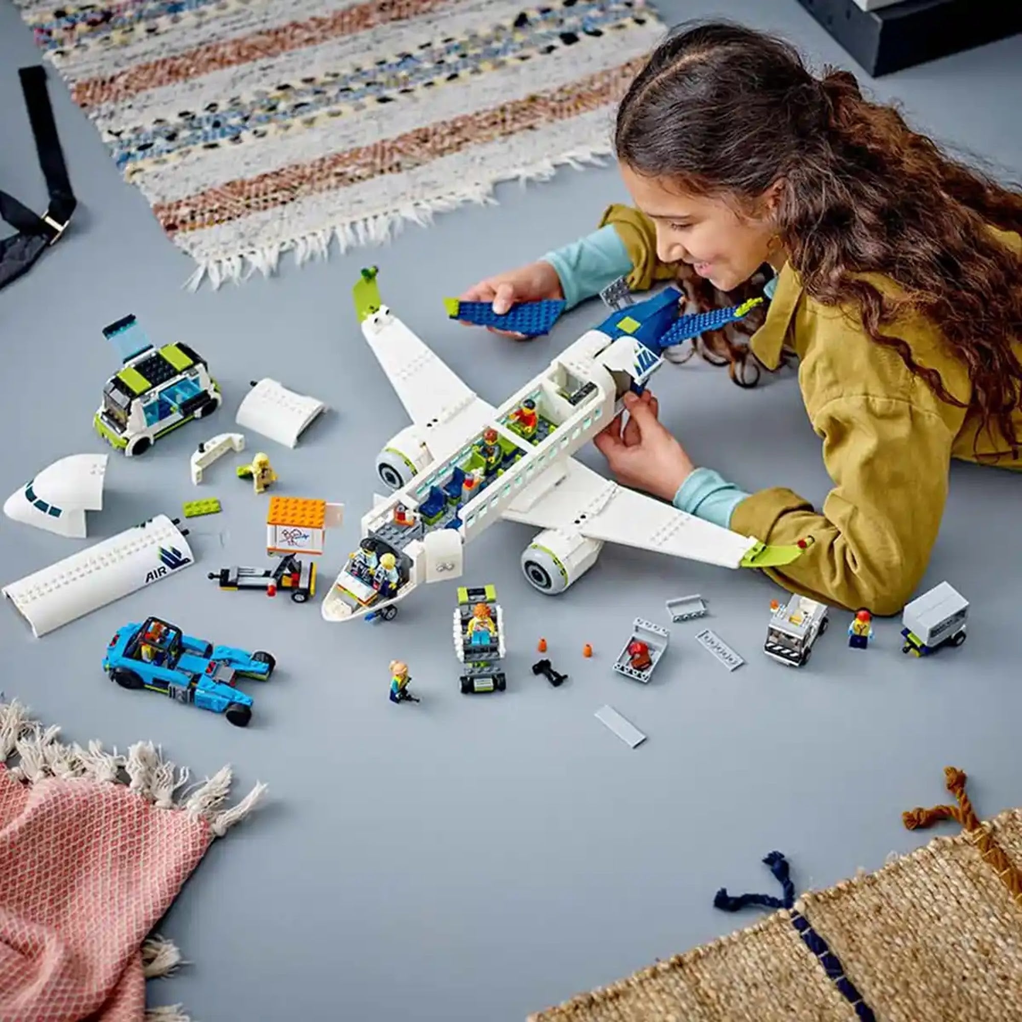 LEGOÃÂ® City Passenger Aeroplane 60367 Building Toy Set (930 Pieces)