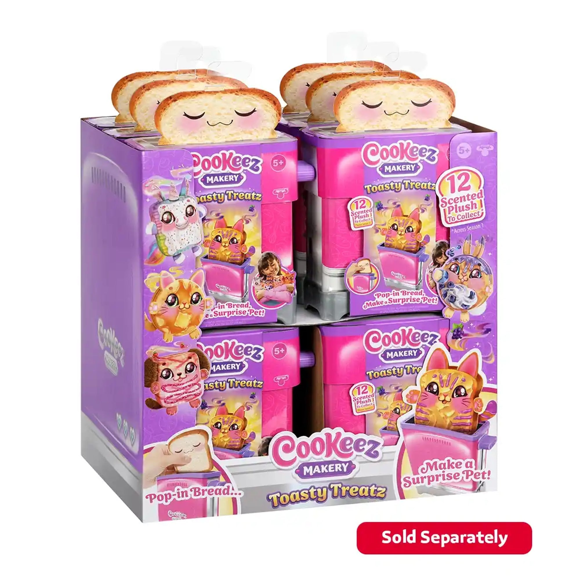 COOKEEZ MAKERY TOASTY TREATZ CDU12 WOC