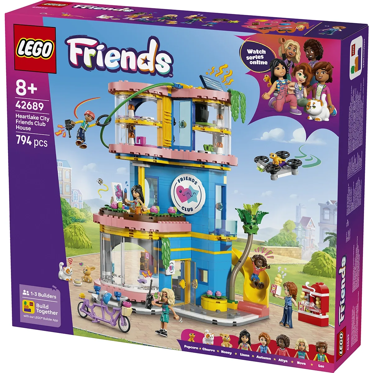 LEGO Fortnite Heartlake City Friends Club House-42689