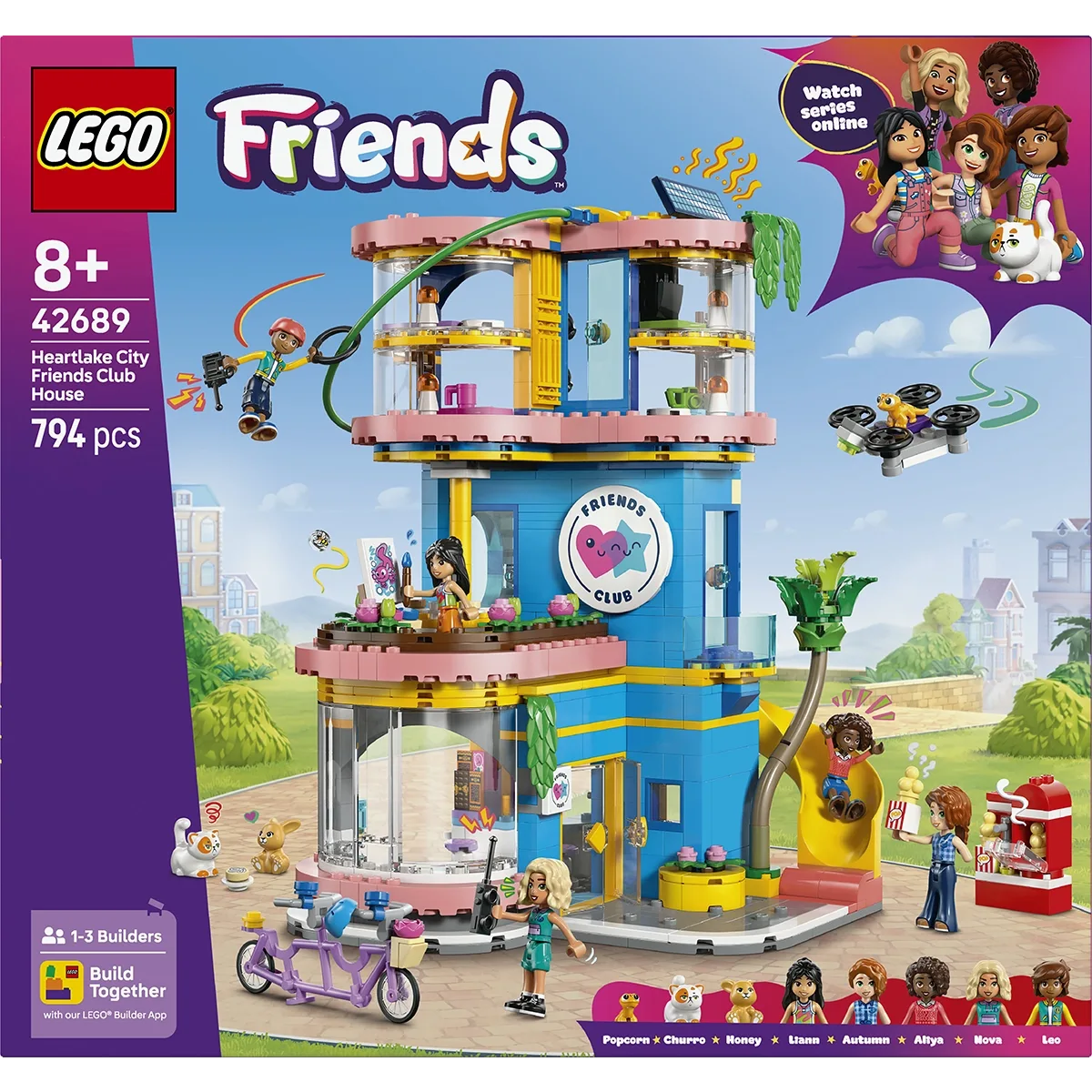 LEGO Fortnite Heartlake City Friends Club House-42689
