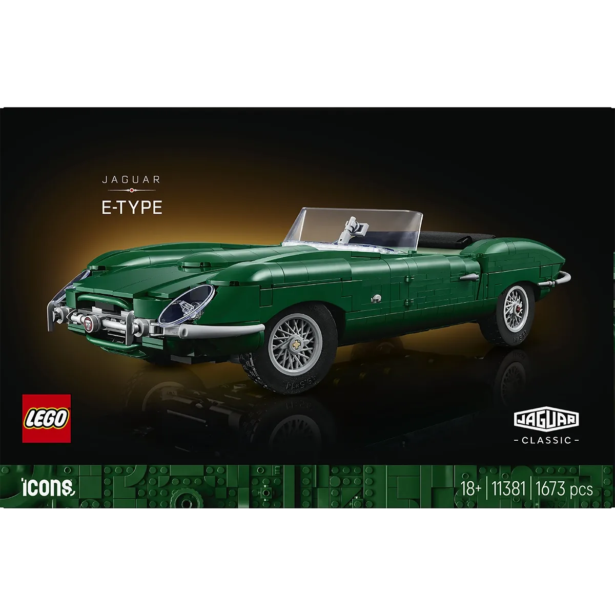 LEGO Icons Jaguar E-Type-11381