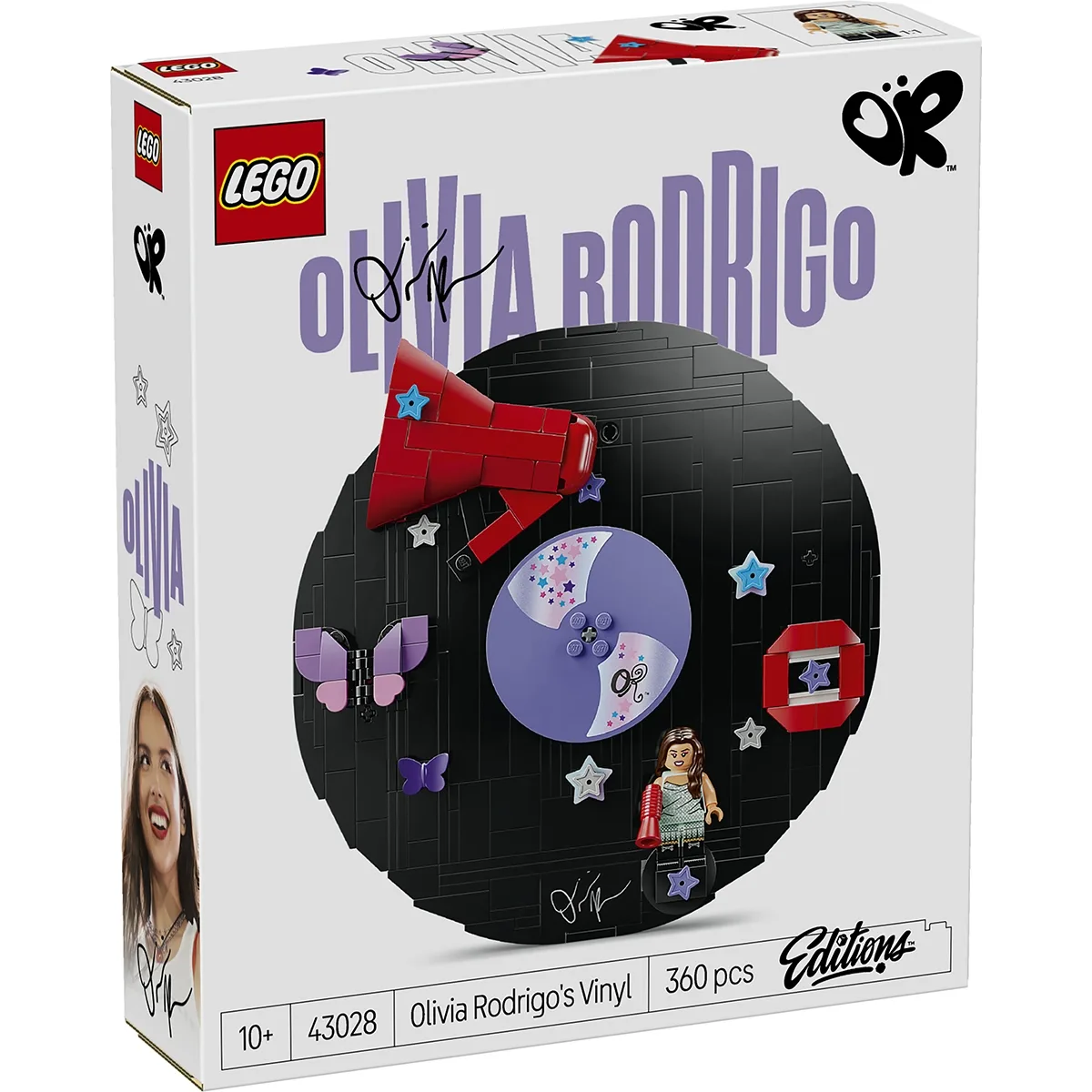 LEGO Editions Music Olivia Rodrigo's Vinyl-43028