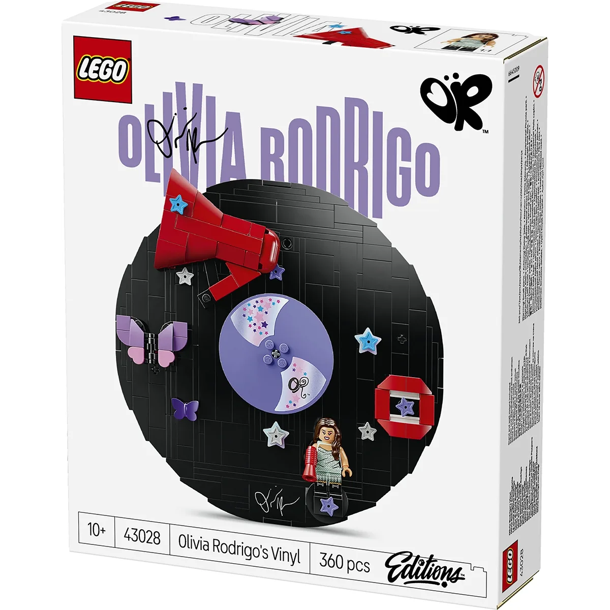 LEGO Editions Music Olivia Rodrigo's Vinyl-43028