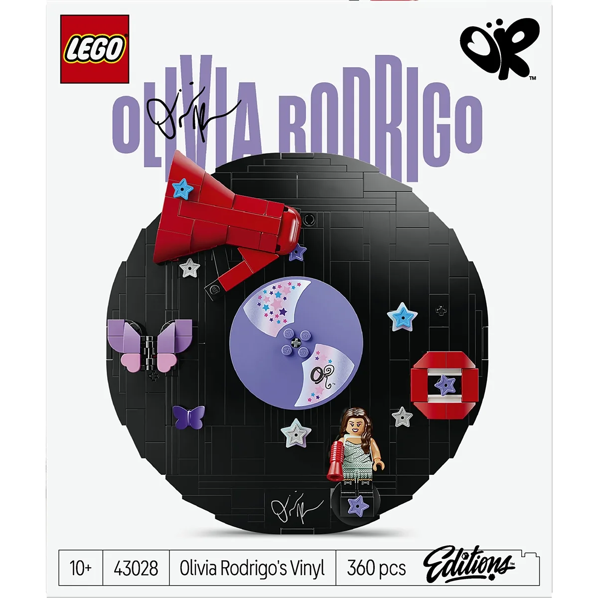 LEGO Editions Music Olivia Rodrigo's Vinyl-43028