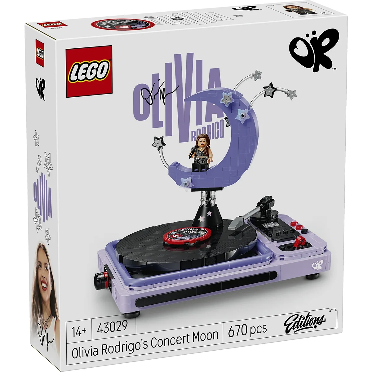 LEGO Editions Music Olivia Rodrigo's Concert Moon-43029